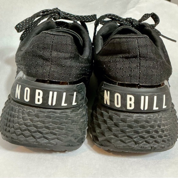 NOBULL Black Allday Ripstop Runner Athletic Shoe/Sneak Mens SZ 7.5 ~ WM SZ 9 - Picture 3 of 13
